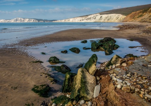 Exploring Compton Bay on the Isle of Wight